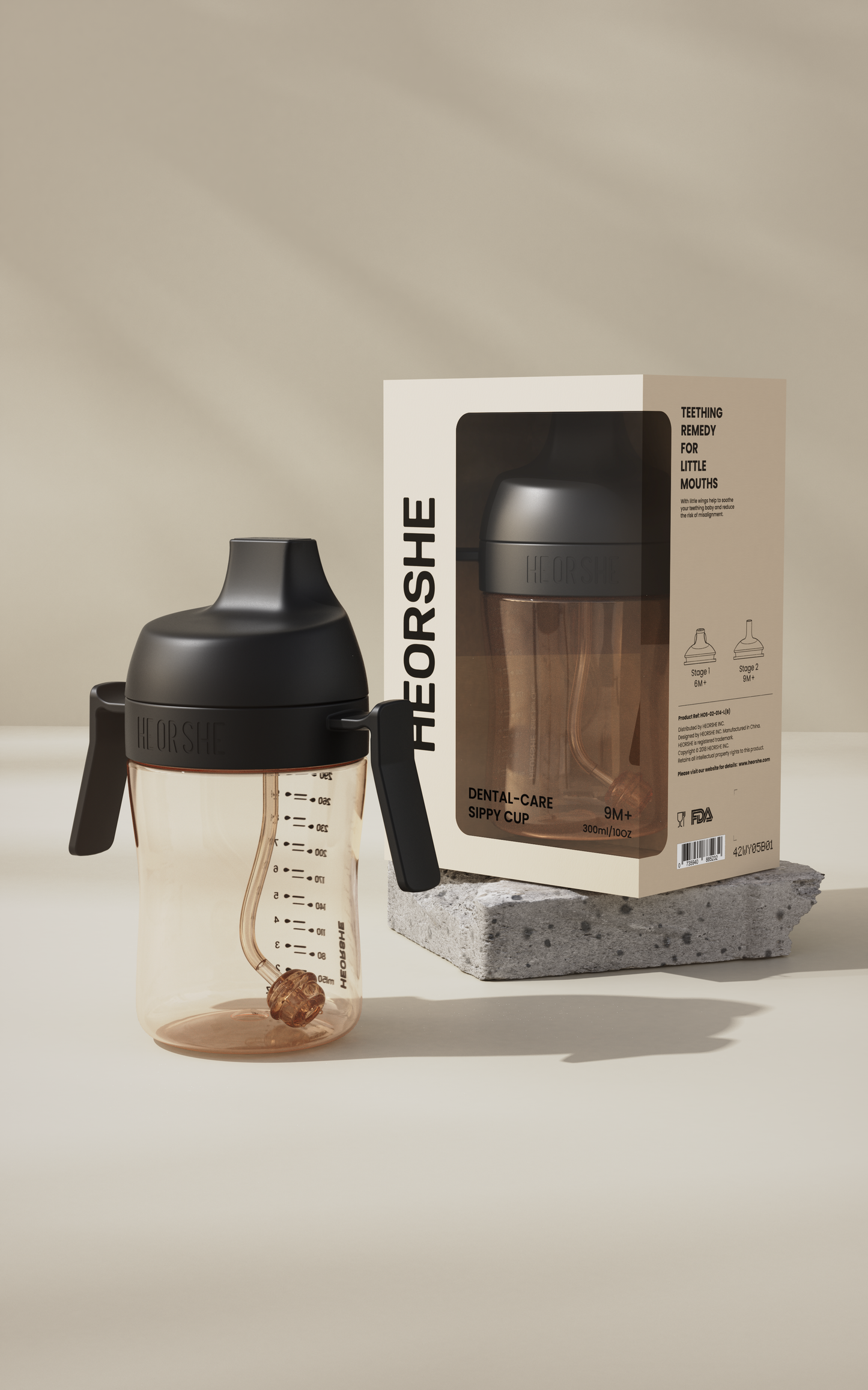 HEORSHE® Tandvriendelijke tuitbeker