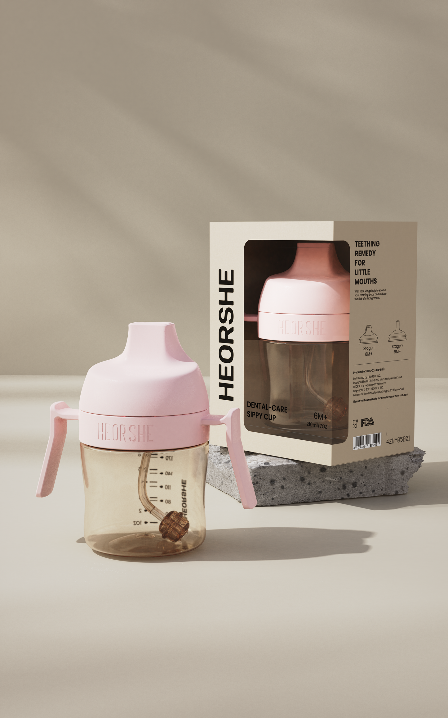 HEORSHE® Tandvriendelijke tuitbeker